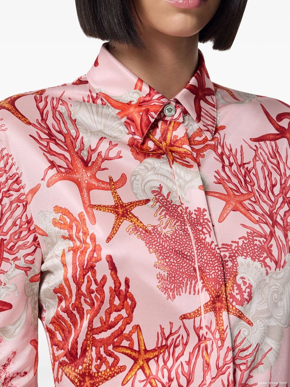 Affordable Versace Women shirt Barocco Sea 0809